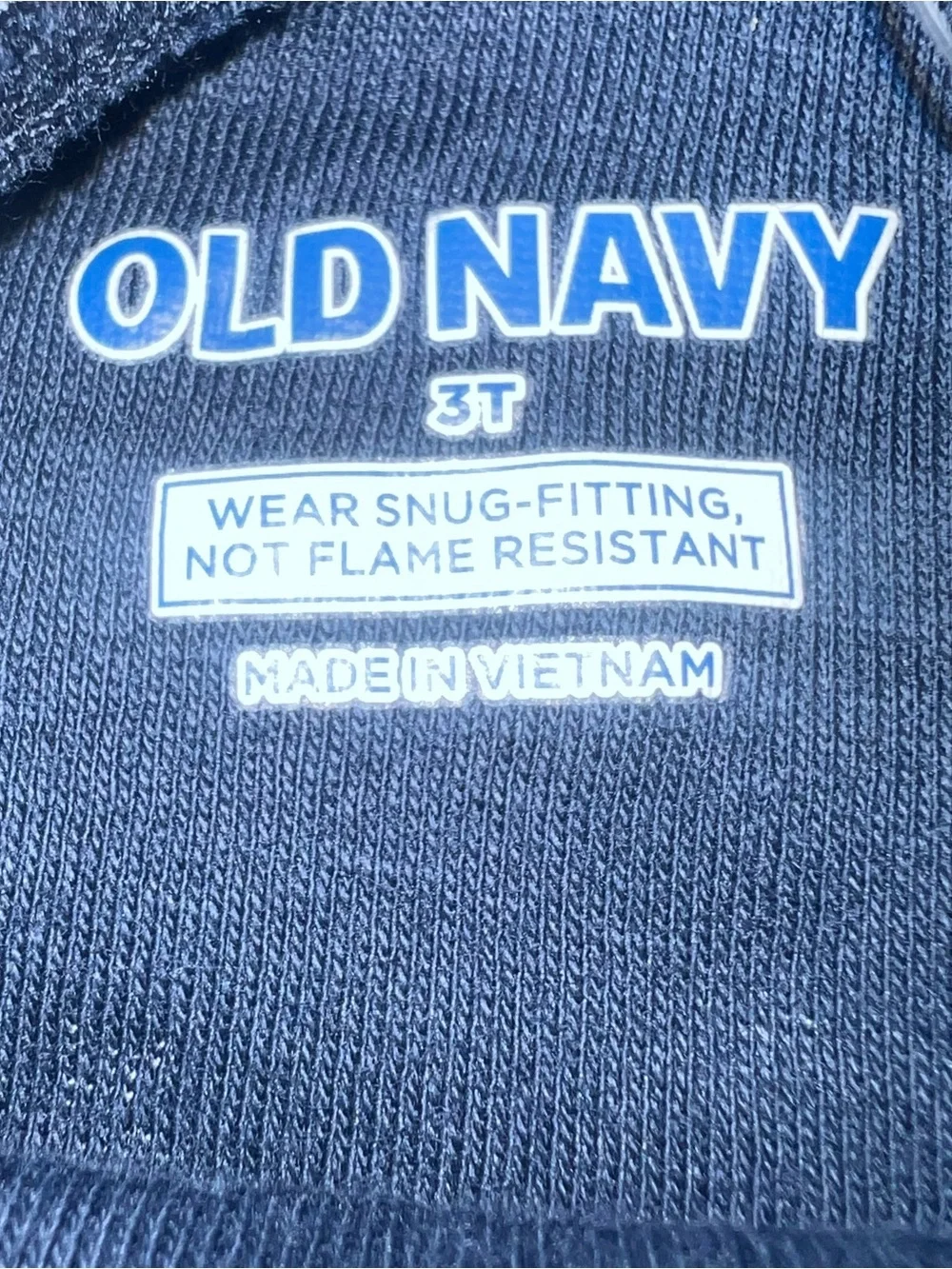 Old Navy Navy & White Star Short-Sleeve Pajama Set